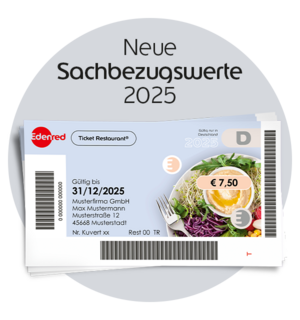 Neue Sachbezugswerte 2025