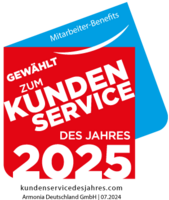 Logo Kundenservice des Jahres