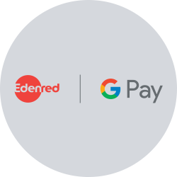 Logo von Edenred und Google Pay