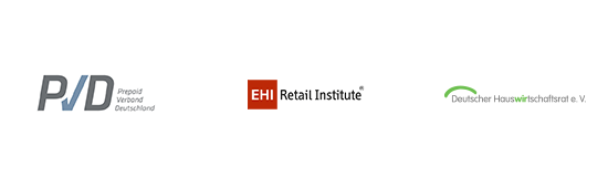 Logos PvD, EHI Retail Institute und Deutscher Hauswirtschaftsrat e.V.