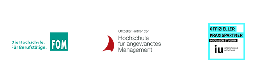 Logos von Hochschulen